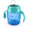 Philips AVENT Easy Sip træningstumling med håndtag, 6M+, 200ml, silikonehældetud, grøn