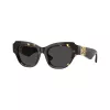 Burberry BE4423-410687 dame cat-eye solbriller, mørkebrunt havanna-stel, brune gradientglas, 52 mm