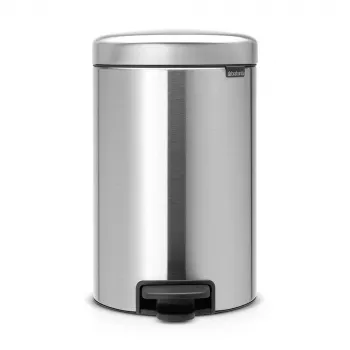 Brabantia NewIcon pedalspand 12L Matt Steel