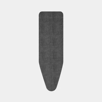 Brabantia Strygebrætbetræk Denim Black, størrelse B, 124x38 cm, 8mm polstring