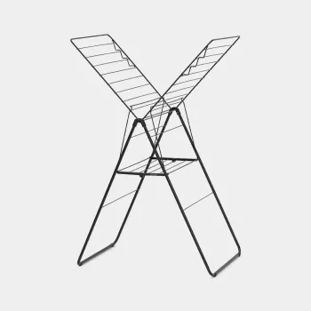 BRABANTIA HangOn tørrestativ, 20 m, matsort