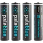 Pale Blue PB-AAA-C USB-C-genopladeligt lithium-ion AAA-batteri