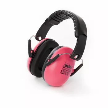 Jippie's støjdæmpende høreværnskapsel til børn, rosa