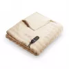 Duux Yentl Electric Blanket Bubble Rabbit Faux Fur Beige 200x200 cm (DXOB11)