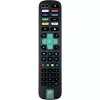 One For All URC4923 erstatningsfjernbetjening til Roku TV, læringsfunktion, 1 enhed, sort