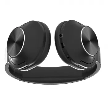 AIWA HST-220BT on-ear trådløse Bluetooth-hovedtelefoner, sort