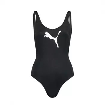 Puma Swim dame badedragt sort størrelse M