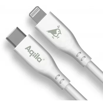 AQIILA 4SI843 USB-C til Lightning lade- og synkroniseringskabel 2m 60W PD AQCBPBIC4SI843
