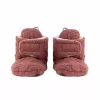 Lodger Slipper Folklore fleece babysko, 12-18 måneder, Rosewood
