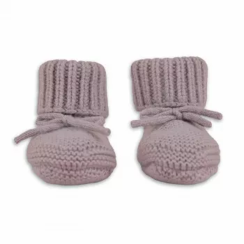 Lodger Slipper merinould babysko, Rosé, 6-12 måneder