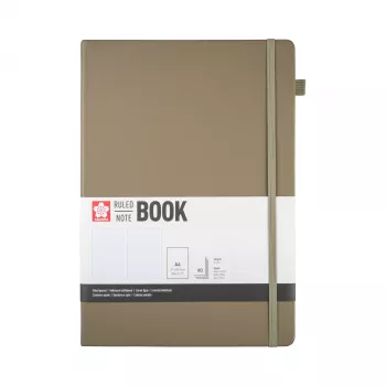Sakura Notebook DIN A4 Lined, Dark Grey Hardcover 160 Pages, 1 pc (94147005)