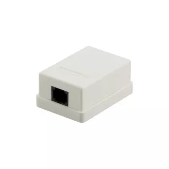 DSIT DS-Wall-Out-UTP5-I Surface Mount Cat5e UTP RJ45 Outlet Ivory
