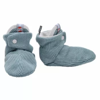 Lodger Slipper Ciumbelle bomuldsbabysko, 3-6 måneder, Ocean