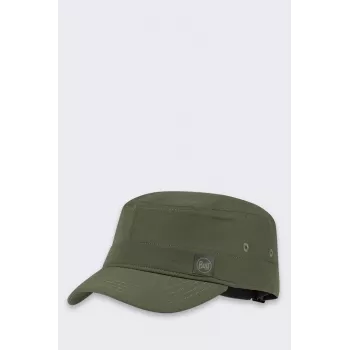 BUFF militærkasket ensfarvet khaki S/M