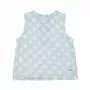 Lodger Tank Topper Tribe muslin baby-tanktop, Ice Flow, 68 cm