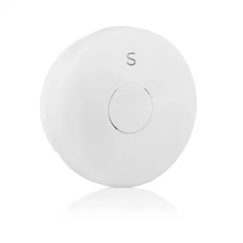 Smartwares FSM-11450 Battery-Operated Optical Smoke Alarm, White