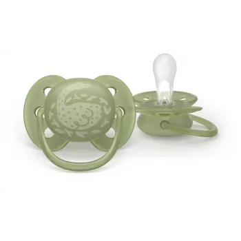 Philips Avent Ultra Soft sutter neutral, 18M+, 2-pak