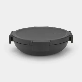 Brabantia Make & Take frokostskål 1L mørkegrå