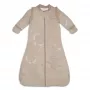 Lodger Hopper Matcha Turtle baby sovepose med aftagelige ærmer, beige, 50/62