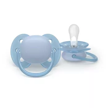 Philips Avent Ultra Soft sutter 0-6 måneder, neutral, 2-pak