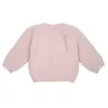 Lodger Topper strik merino babyjakke, tan, størrelse 68