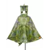 Souza! T-Rex Dinosaur Costume Cape with Hood and Mask, Green, 4-7 Years