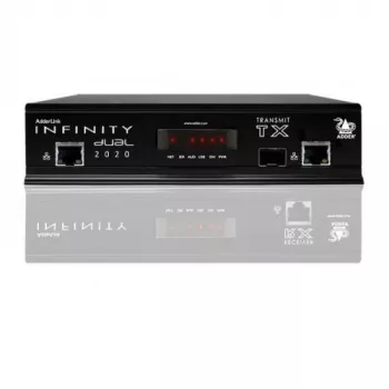 Adder ADDERlink INFINITY Dual 2020 transmitter-enhed (ALIF2020T-IEC)