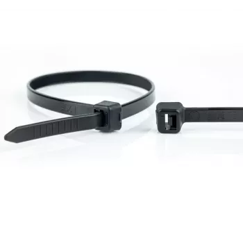 WKK 110256071 kabelbinder 430 mm x 4,8 mm sort UV-stabiliseret 100 stk.