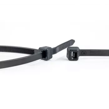 WKK 110256071 kabelbinder 430 mm x 4,8 mm sort UV-stabiliseret 100 stk.