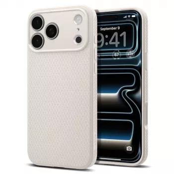 Spigen Liquid Air iPhone 17 Pro Max / 18 Pro Max-cover Natural Titanium