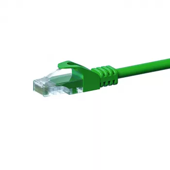 DSIT CAT 5e U/UTP netværks-patchkabel, 7,5m, grøn, CCA, RJ45 DC-C53-075