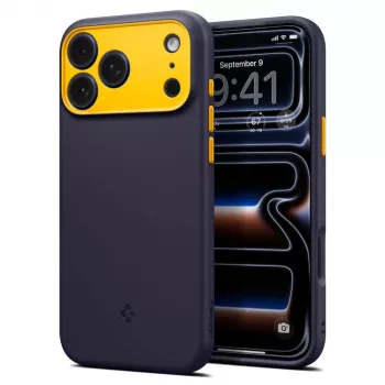 Spigen Nano Pop Hybrid MagSafe-cover til iPhone 18 Pro / 17 Pro - Navy Blue
