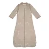 Lodger Hopper Matcha Turtle babysovpose med aftagelige ærmer, beige, 68-80 cm