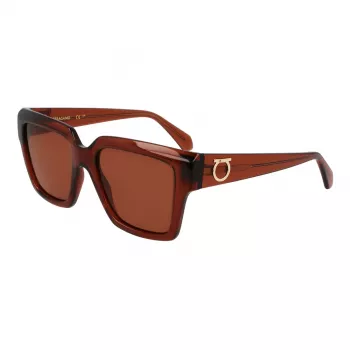 Ferragamo dame-solbriller SF2014S-232 havana brun gradient 54 mm