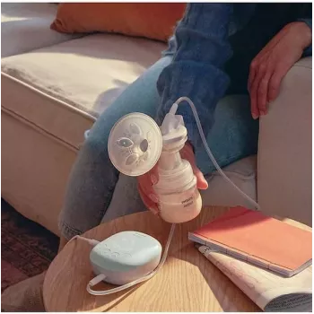 Philips Avent enkelt elektrisk brystpumpe med 125 ml flaske
