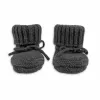 Lodger Slipper Merino Wool baby hjemmesko, Pigeon, 0-6 måneder