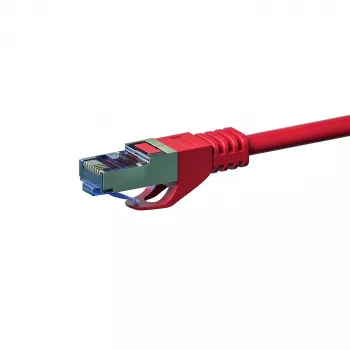 DSIT CAT 6a netværkskabel LSOH - S/FTP - 30 meter - rød (DC-6A5-300)