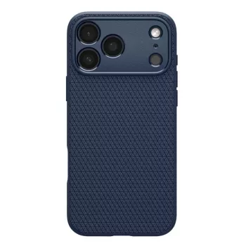Spigen Liquid Air cover til iPhone 18 Pro / 17 Pro – Navy Blue