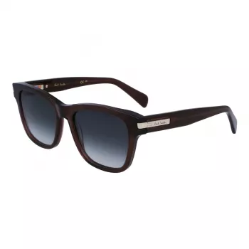 Paul Smith unisex solbriller P23601SHOWIT rektangulært sort stel mørkegrå linser 55-19-145