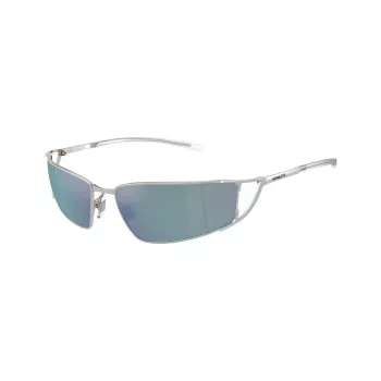 Arnette AN3093 736-Y7 herre rektangulære solbriller, matsort stel, mørkegrå linser, 64mm