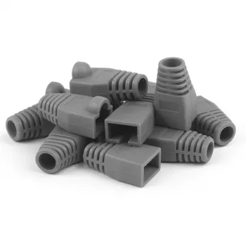 DSIT DANICOM RJ45 kabelmanchet grå stor - 10 stk. DC-RJ45-BOOT-L-GREY-10PCE