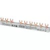 Eaton 3-faset gaffelkamskinne 10mm² 6 moduler 63A EVG3PHAS/N/6MODUL/LS 303366