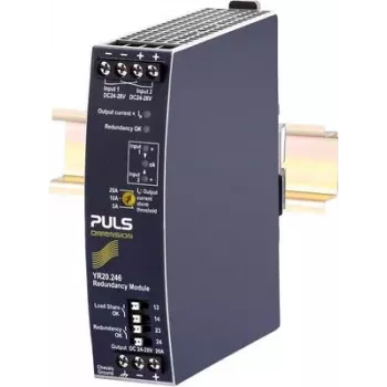 PULS YR20.246 redundansmodul 24V DC 20A 1+1 redundans DIN-skinne
