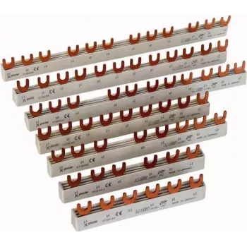 Eaton EVG-3PHAS/N/5MODUL/LS fortrådet fordeleringsgruppe, 3-faset + neutral, 5 moduler, rød 215659