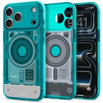 Spigen Ultra Hybrid MagSafe-cover til iPhone 17 Pro Max / 18 Pro Max - C-One Bondi Blue