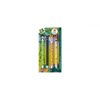 JOLLY Gelpen Dyre motiver 0,5 mm blå, 4 stk. (7005-0005)