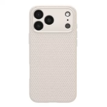 Spigen Liquid Air cover til iPhone 17 Pro / 18 Pro - Natural Titanium