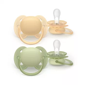Philips Avent Ultra Soft sutter 6-18 måneder, 2-pak, dreng
