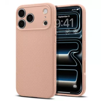 Spigen Liquid Air-cover til iPhone 17 Pro Max / 18 Pro Max – rosaguld