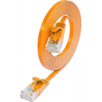 Wirewin Cat.6 Slim Ethernet-patchkabel, U/UTP, 0,5 m, orange PKW-SLIM-KAT6 0.5 OR
